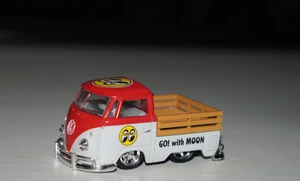 Mooneyes 1960 VW Volkswagen Truck Single Cab Micro bus 1:64 Diecast M2 Machines - Picture 1 of 3