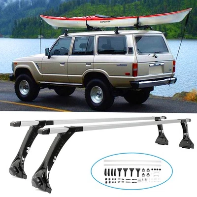 Багажник на крышу для Toyota Land Cruiser фургона поперечные дуги поперечные дуги крыша грузовой каяк - Изображение 1 из 4