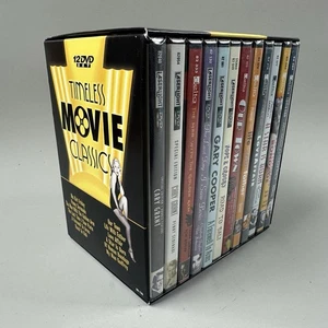 Timeless Movie Classics 12 DVD Set (DVD, 2003, 12 DVD Set) - Picture 1 of 7
