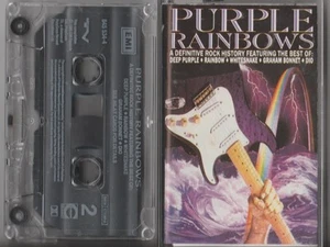 V/A 'Purple Rainbows' Cassette Album (1991) Deep Purple, Rainbow, Whitesnake Dio - Picture 1 of 2