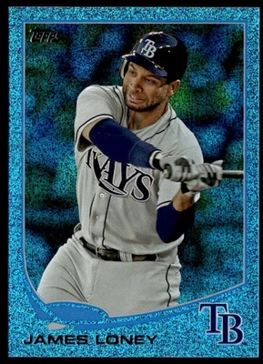 James Loney 2013 Topps #593 plata pizarra azul brillante Foto 1 de 2