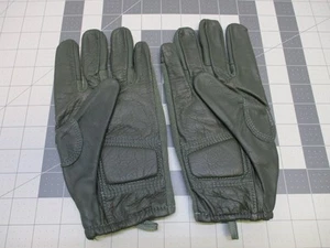 NEW US ARMY ISSUE COMBAT GLOVE CUT/FIRE RESISTANT LARGE SAGE GREEN HATCH HWI - Picture 1 of 5