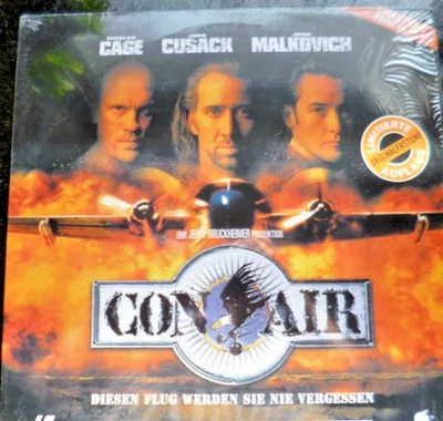 Con Air   (LaserDisc)  PAL-Version   Neuwertig -Widescreen     OVP - Bild 1 von 4