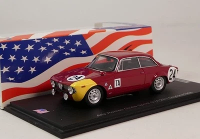 Spark Alfa Romeo Giulia Sprint GTA #24 Cella Zeccoli 24h Daytona 1968 1/43 US376 - Immagine 1 di 3
