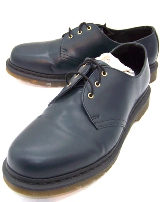 Dr. Martens Mens' AirWair Black Leather Oxford Shoes 1461 size 11 - Image 1 of 4