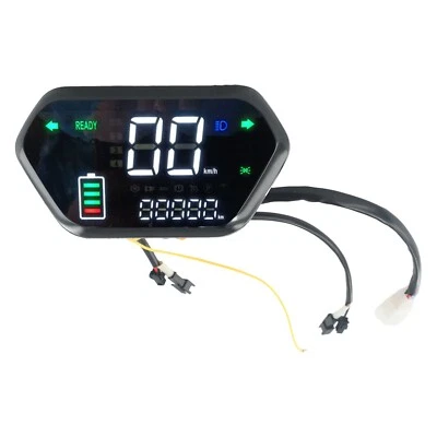 Premium LCD Meter Panel for Electric Bike Scooter Motor 48V 60V 72V Voltage - Image 1 of 4