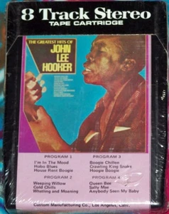 JOHN LEE HOOKER The Greatest Hits Of UNITED SUPERIOR 8-Track Tape Cartridge NEW - Picture 1 of 2
