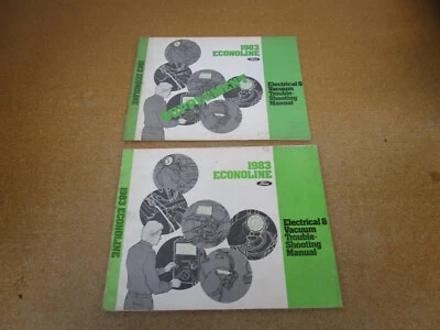 1983 Ford Econoline van E150 E250 электрическая вакуумная проводка магазин руководство по обслуживанию - Изображение 1 из 4