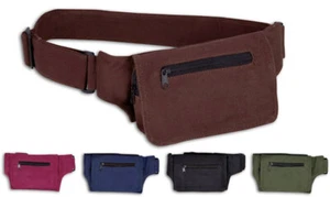 Gürteltasche 3 Fächer Reißverschluss - Doppel-Klettverschluss für sicheren Halt - Bild 1 von 2