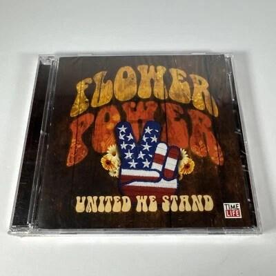 Flower Power - United We Stand CD 2008 Time Life Music Various Artist- RARE- NEW - Image 1 of 2