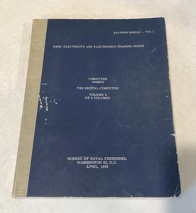 BASIC ELECTRICITY & ELECTRONICS Bureau of Naval Personnel Training Manual 1964 - Picture 1 of 9