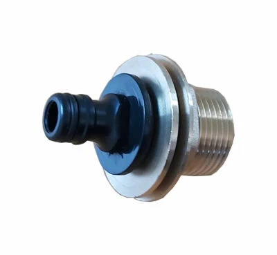 REGENTONNENDURCHFÜHRUNG m. Schlauchanschluß auch Ideal als TANKENTLÜFTUNG #19WS