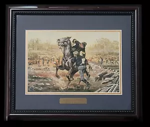 Don Stivers ""Sergeant's Valor"" stampa glicea incorniciata professionalmente - Foto 1 di 11