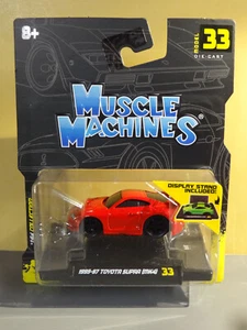 MUSCLE MACHINES #33 - RED - 1995-97 TOYOTA SUPRA (MK4) - Picture 1 of 2