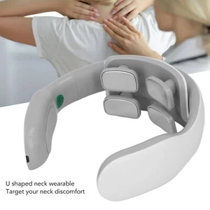 Nackenmassagegerät Mit Wärme Elektrisches Puls Nackenmassagegerät 4 Köpfe - Bild 1 von 22