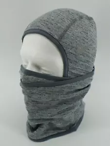 Nike Therma Sphere Hood 4.0 Adult Balaclava All Over Print Smoke Grey/Silver - Picture 1 of 7