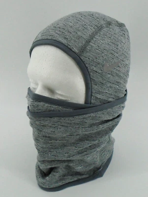 Nike Therma Sphere Hood 4.0 Adult Balaclava All Over Print Smoke Grey/Silver - Image 1 of 4