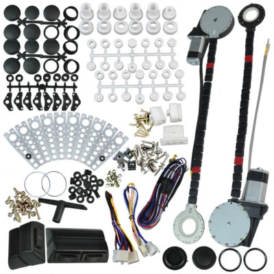 Universal Electric Power Window Lift Regulator Conversion Kit 2 Door Pickup - Image 1 of 4