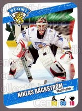 2013-14 Finnish Suomi Leijonakortit #60 Niklas Backstrom