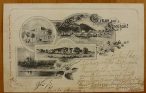 Gruß aus Kreuzau Restaurant Künzeler Rurtal Kreuzau Eifel Düren 1902 - Bild 1 von 2
