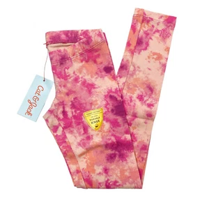Cat & Jack Girls Size 6/6X Slim Pull On Leggings Warm Tie Dye - Picture 1 of 9