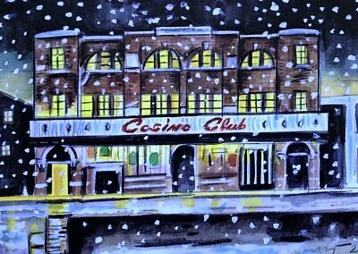 NORTHERN SOUL ART Northern Soul; A set of Four Wigan Casino Christmas Cards with envelopes