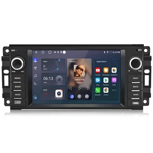 For Jeep Patriot 2009-2016 Android Apple Carplay Car Stereo Radio GPS NAV RDS BT - Picture 1 of 13