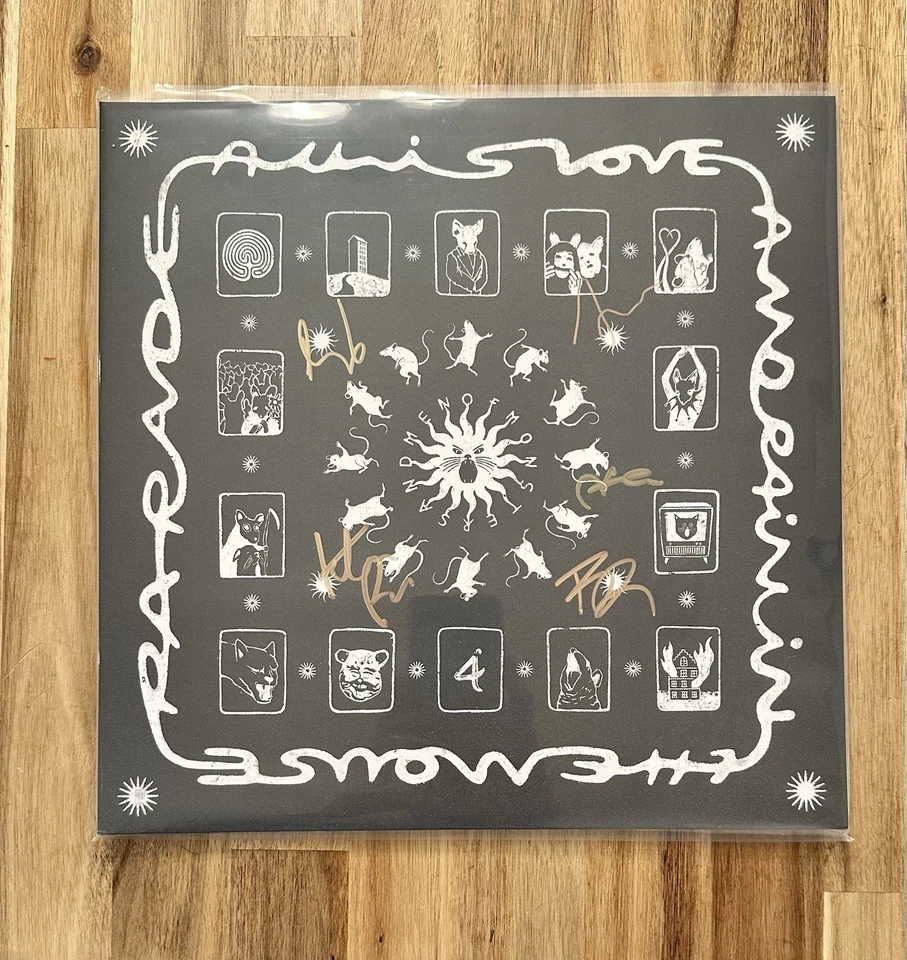 Of Monsters and Men All Is Love and Pain in the Mouse Parade Signed Olive Vinyl - Imagem 1 de 1