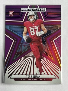 2024 Rookies & Stars Tip Reiman Purple Holo /299 RC #192 Arizona Cardinals - Bild 1 von 3