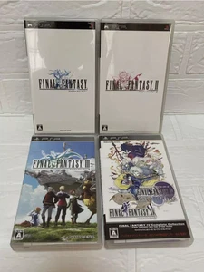 FINAL FANTASY 1 , 2 , 3 , 4 PSP 4Games Set FF - Picture 1 of 9