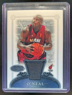 Camiseta deportiva Bowman Sterling Shaquille O'Neal 2006-07 #12 Heat Foto 1 de 2