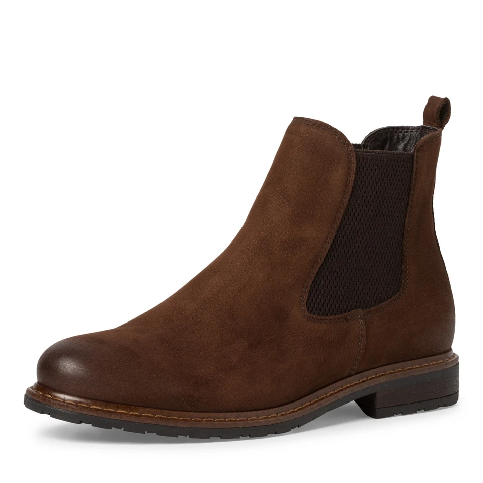 Tamaris Chelsea Boot - Chocolate Leder