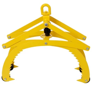 Automatic Grip and Release Log Tongs 360° Swivel, 3300 LBS Load Capacity - Picture 1 of 25