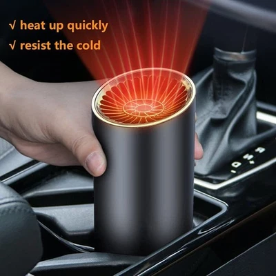 Auto Heizung Scheibenenteiser KFZ Heizlüfter Scheibenenteiser Defroster 12V 120W - Bild 1 von 4