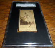 1887 N172 Old Judge Baseball Card JOHN IRVIN WASHINGTON SGC 2