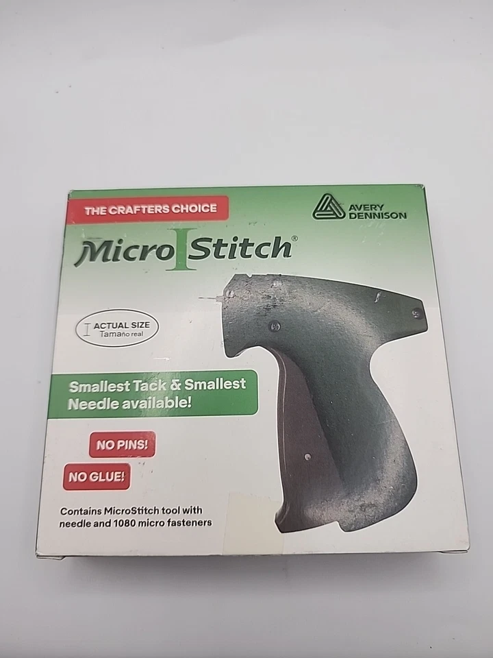 Avery Dennison MicroStitch Tagging Gun Kit tagger + 1 needle, 1000 pin #D11187