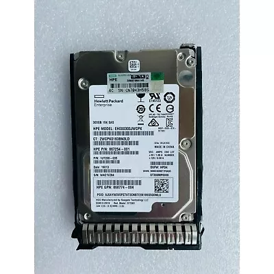 New 759208-B21 HP 300GB 12G SAS 15K rpm SFF 2.5" SC HDD Hard Drive 759546-001 - Image 1 of 3