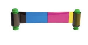 61123501 Javelin J200i YMCKO Colour Ribbon 200 Prints ID card Printer - Picture 1 of 1