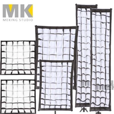 Griglia a nido d'ape Meking per illuminazione flash da studio softbox dimensioni opzionale nuovo