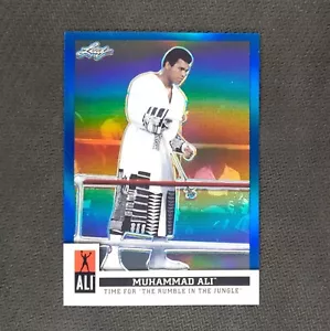 2016 LEAF Immortal Collection #30 Muhammad Ali Prismatic Blue Refractor /50 - Picture 1 of 2