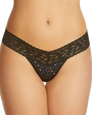 Hanky Panky LEOPARDO AZUL tiro bajo, nuevo con etiqueta Foto 1 de 4
