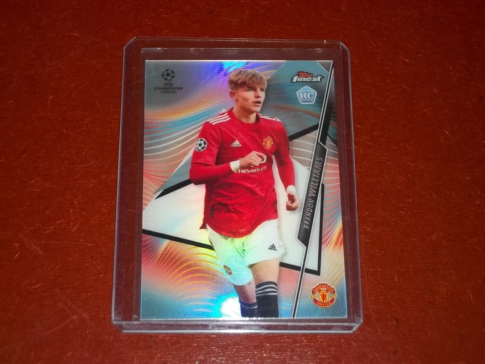 2020-21 Finest UEFA Champions League Refractors RC Brandon Williams - Image 1 of 1