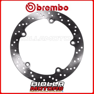 68B407C8 DISCO FRENO POSTERIORE BREMBO BMW R 1150 R ROCKSTER 1150 2004 FISSO - Immagine 1 di 4