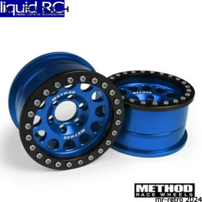 Vanquish Products 07916 Method 1.9 Race Wheel 105 Blue/Black Anodized - Image 1 of 2