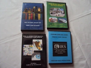 Lot FINANCIAL SURVIVAL SET DVD BUSINESS STARTUP-ASSETS-LIENS -IRS 22 - Picture 1 of 3