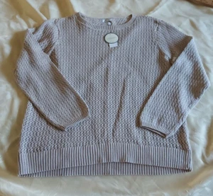 Van Heusen Sweater Women XL Tan Pullover Long Sleeve - Picture 1 of 11