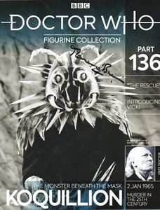 Doctor Who Figurine Magazine Issue 136 - Signed by MAUREEN O'BRIEN - Imagen 1 de 1