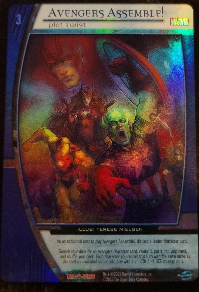 VS System: Avengers Assemble! (EA) [Played] TCG CCG Classic Marvel DC DH Dark Ho - Image 1 of 1