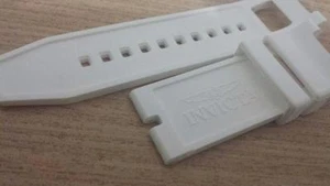 Invicta Subaqua Noma III Noma 3 Silicone Rubber Watch Band Strap White 11831 - Picture 1 of 4