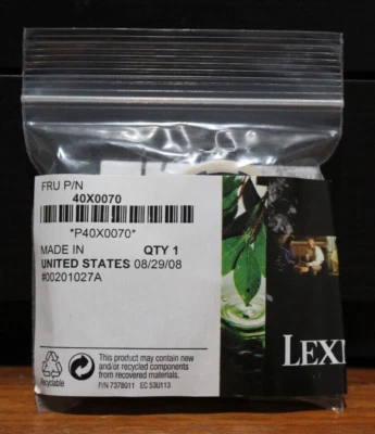 NEW Genuine Lexmark 40X0070 Pickup Roller Optra T520 T522 T630 T632 T640 T642 - Image 1 of 4